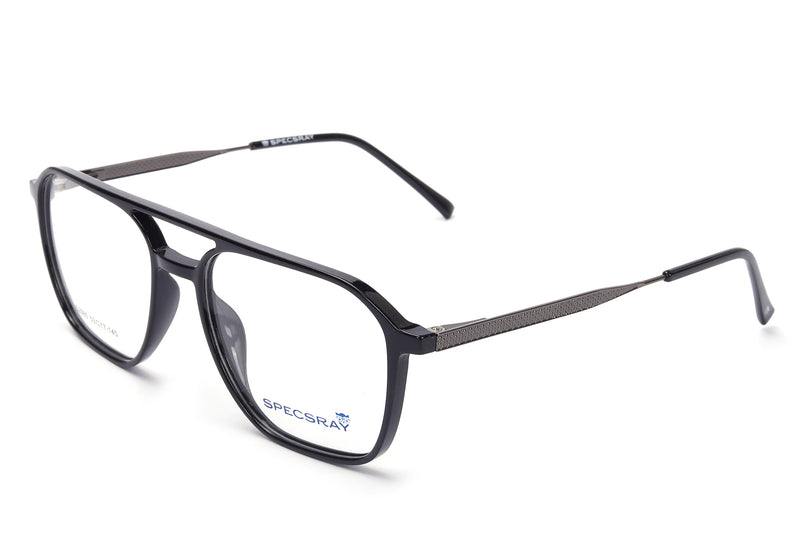 Rectangle Full Rim Eyeglasses For Men And Female