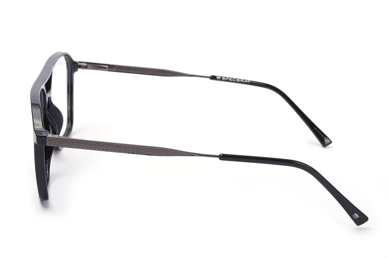 Rectangle Full Rim Eyeglasses For Men And Female