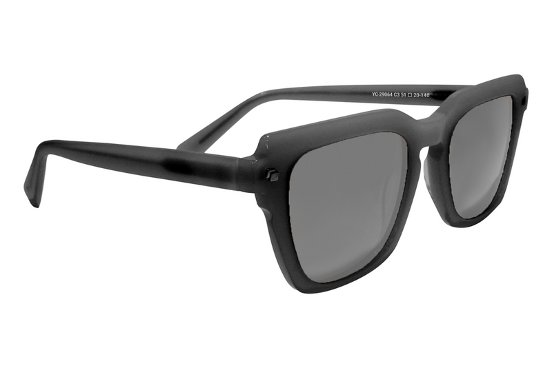 Square Full Rim Acetate Sunglasses for Women