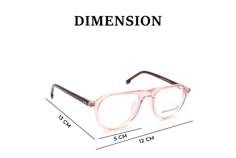 Aviator Full Rim Eyeglasses For Kids
