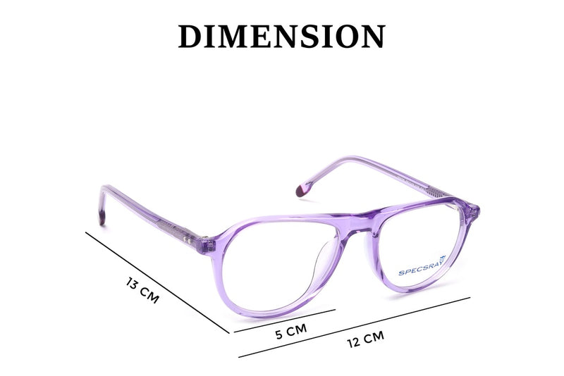 Aviator Full Rim Eyeglasses For Kids