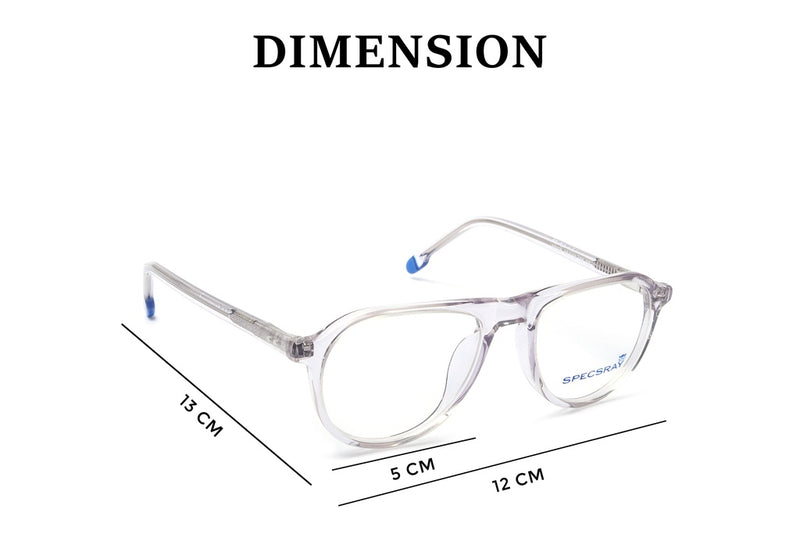 Aviator Full Rim Eyeglasses For Kids