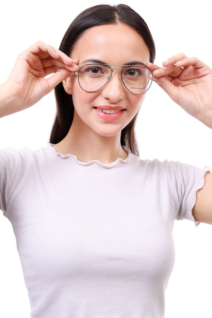 Aviator Full Rim Eyeglasses For Men