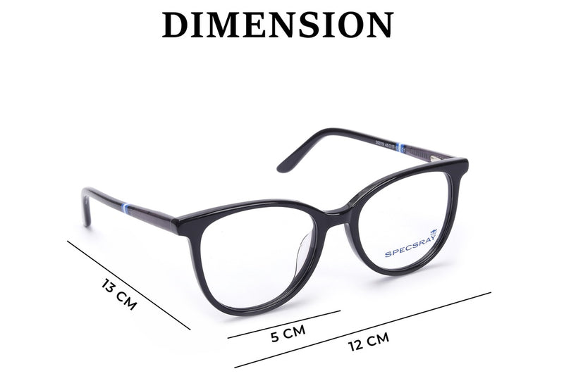 Cateye Full Rim Eyeglasses For Kids