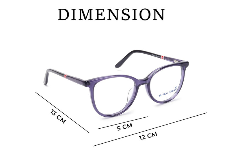 Cateye Full Rim Eyeglasses For Kids