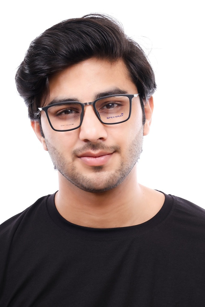 Square Full Rim Eyeglasses For Men And Women