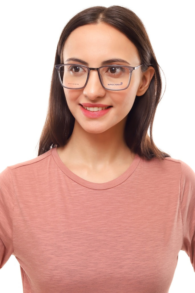Square Full Rim Eyeglasses For Men And Women