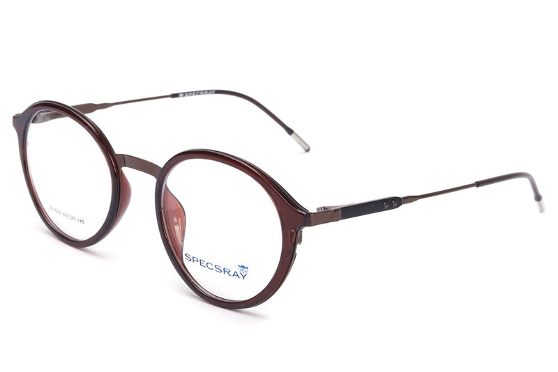 Round Full Rim Eyeglasses For Men And Women