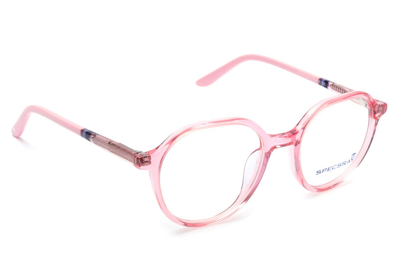 Round Full Rim Eyeglasses For Kids