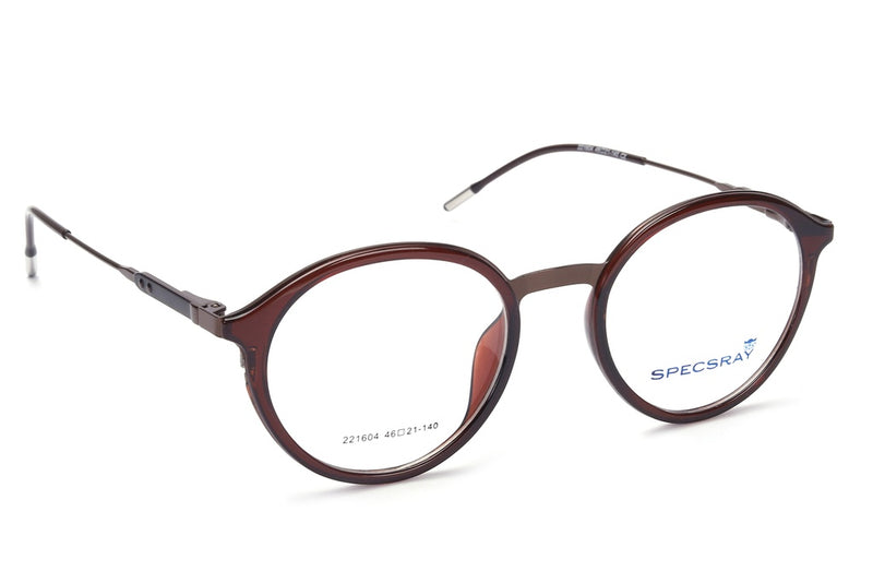 Round Full Rim Eyeglasses For Men And Women