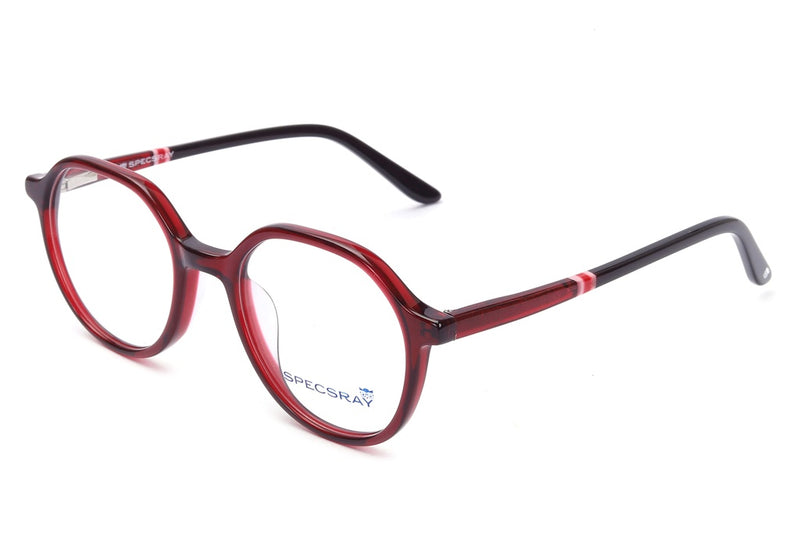 Round Full Rim Eyeglasses For Kids