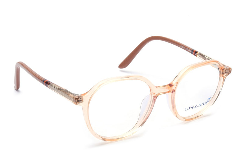 Round Full Rim Eyeglasses For Kids