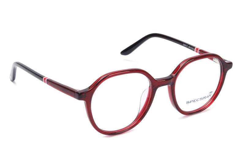 Round Full Rim Eyeglasses For Kids