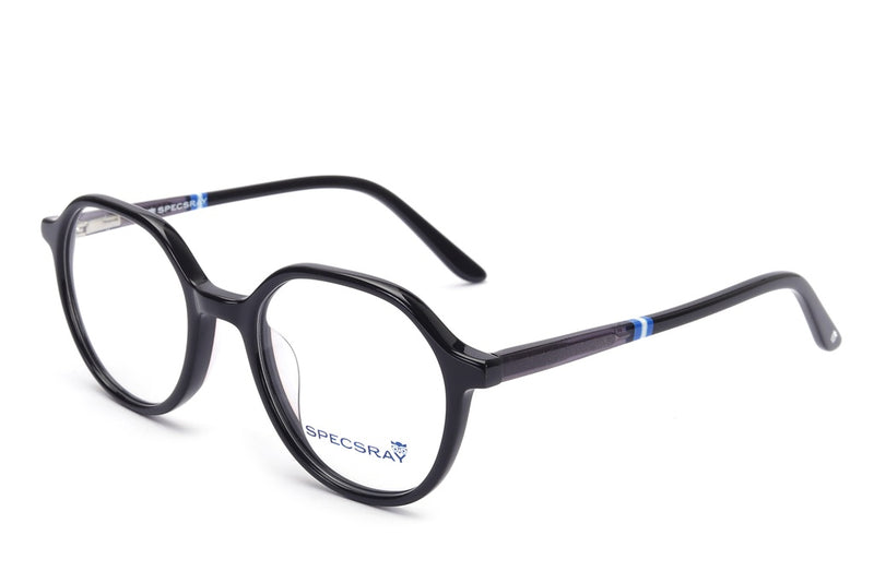 Round Full Rim Eyeglasses For Kids