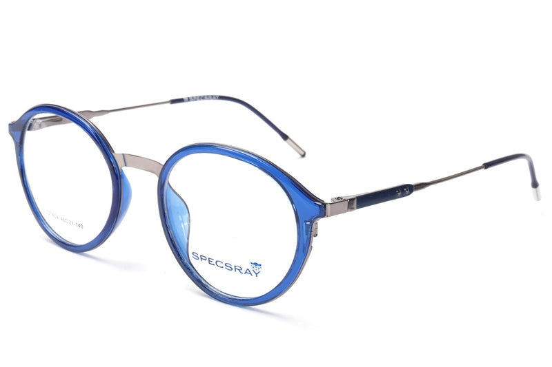Round Full Rim Eyeglasses For Men And Women