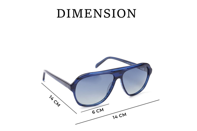 Aviator Full Rim Sunglasses For Men