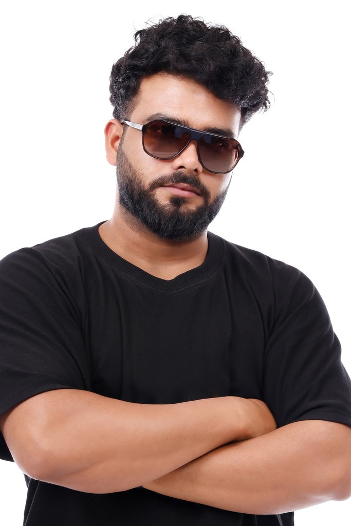 Aviator Full Rim Sunglasses For Men