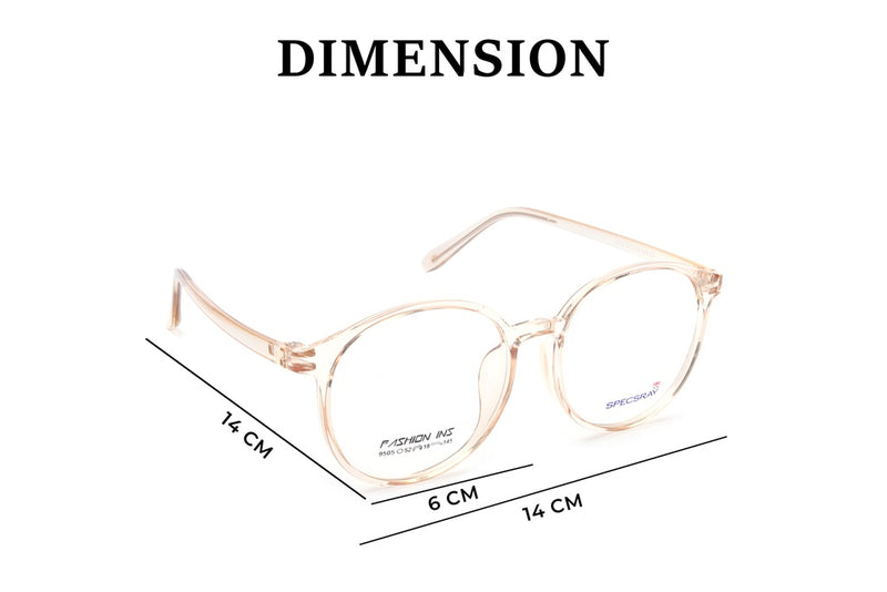 Round Full Rim Eyeglasses For Women