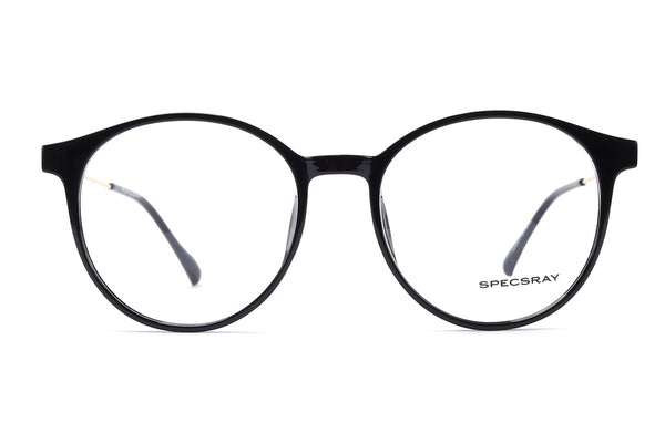 Round Full Rim Eyeglasses For Unisex