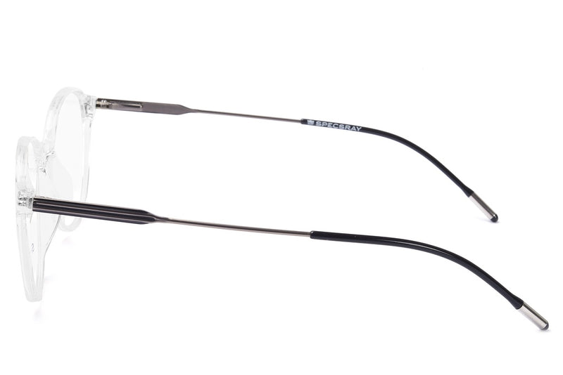 Round Full Rim Eyeglasses For Unisex