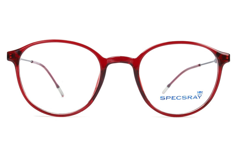 Round Full Rim Eyeglasses For Unisex