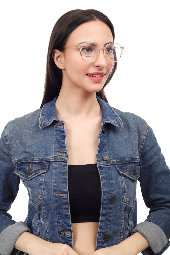Round Full Rim Eyeglasses For Women
