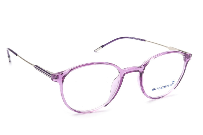 Round Full Rim Eyeglasses For Unisex