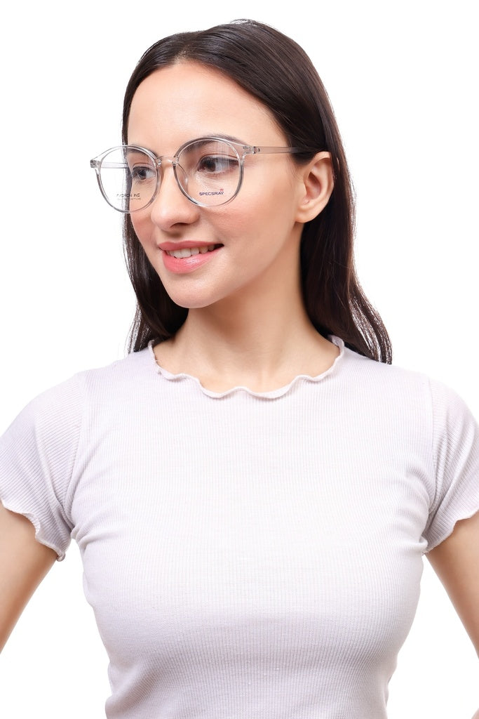 Round Full Rim Eyeglasses For Women