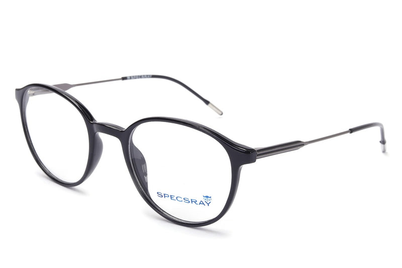 Round Full Rim Eyeglasses For Unisex
