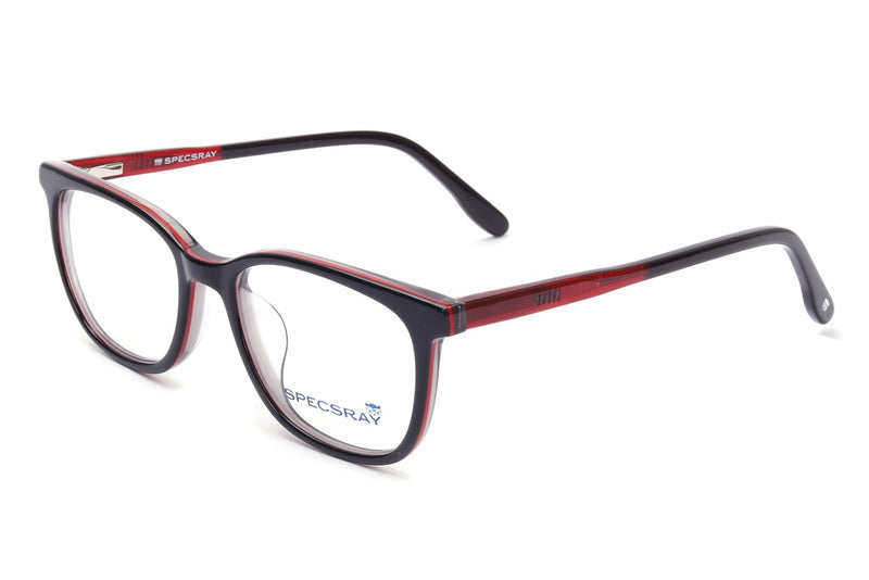 Square Full Rim Eyeglasses For Kids