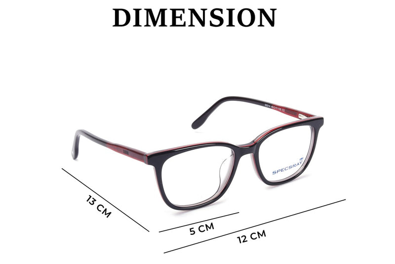 Square Full Rim Eyeglasses For Kids