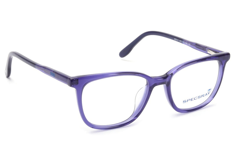 Square Full Rim Eyeglasses For Kids