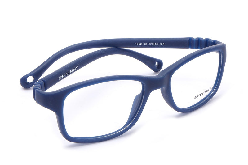 Square Full Rim Eyeglasses For Kids