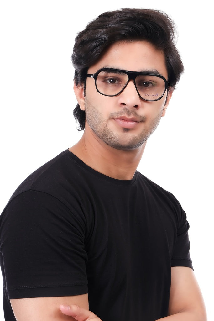 Aviator Full Rim Eyeglasses For Men
