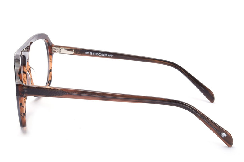 Aviator Full Rim Eyeglasses For Men