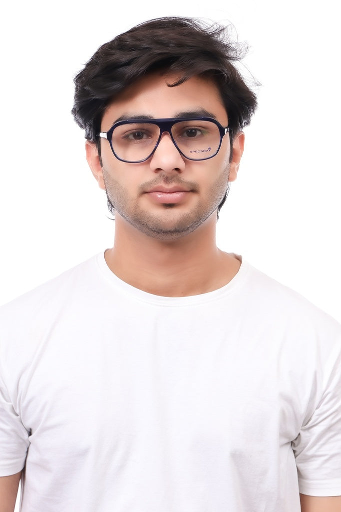 Aviator Full Rim Eyeglasses For Men