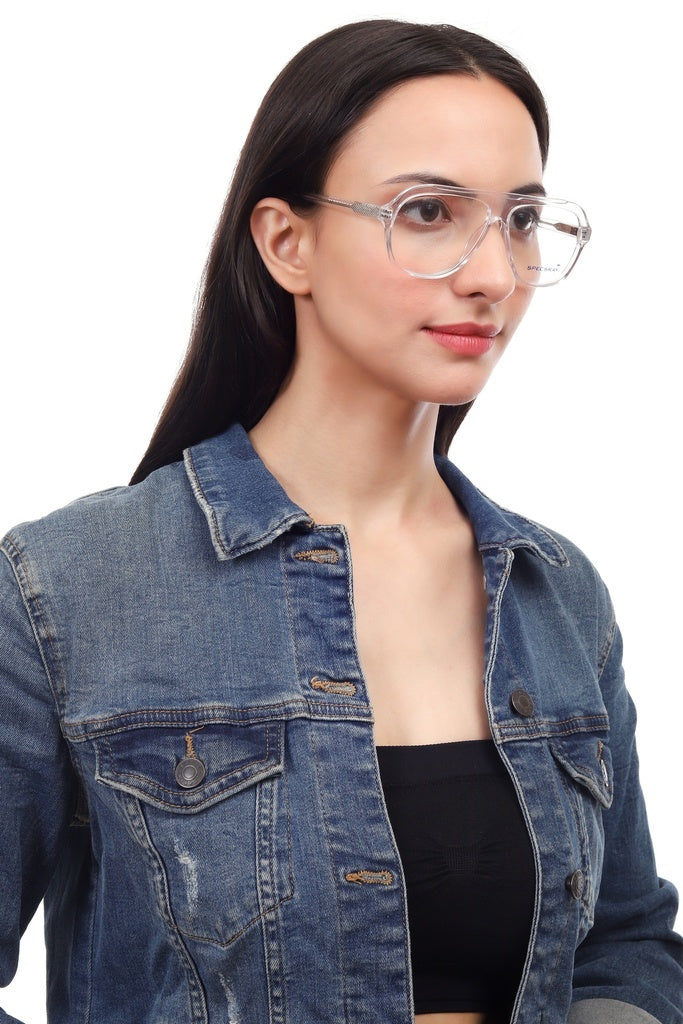 Aviator Full Rim Eyeglasses For Men