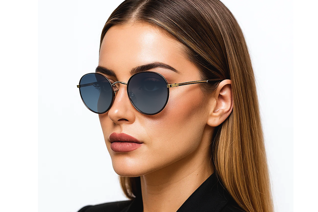 SPECSRAY SUNGLASSES ROUND  Full Rim METAL