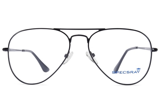 SpecsRay Full Rim Aviator (Black) [2053] [1262]